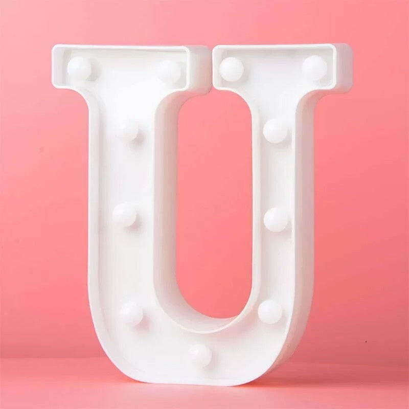 Led Letter Light - U