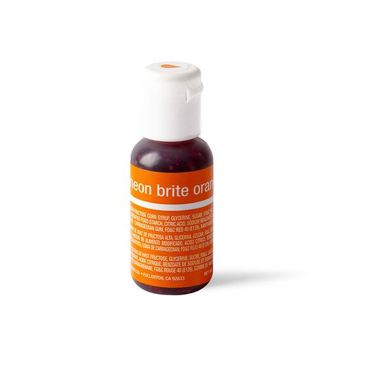 Chefmaster Liqua-G Neon Orange 0.7oz/20ml image 0