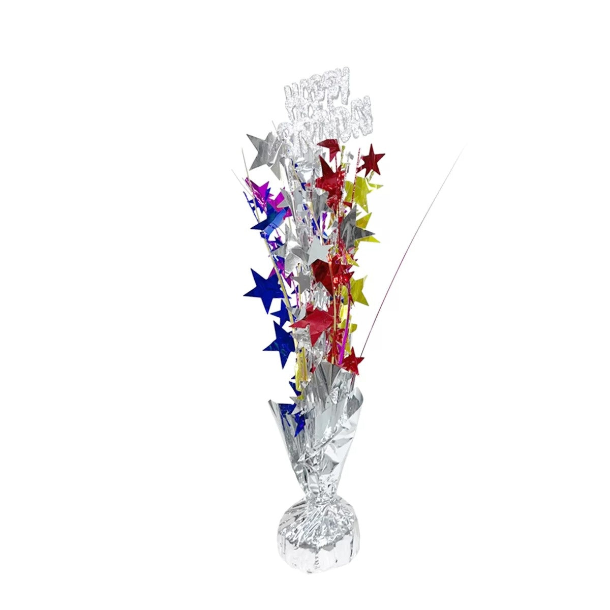 Centrepiece Multicolor Happybirthday