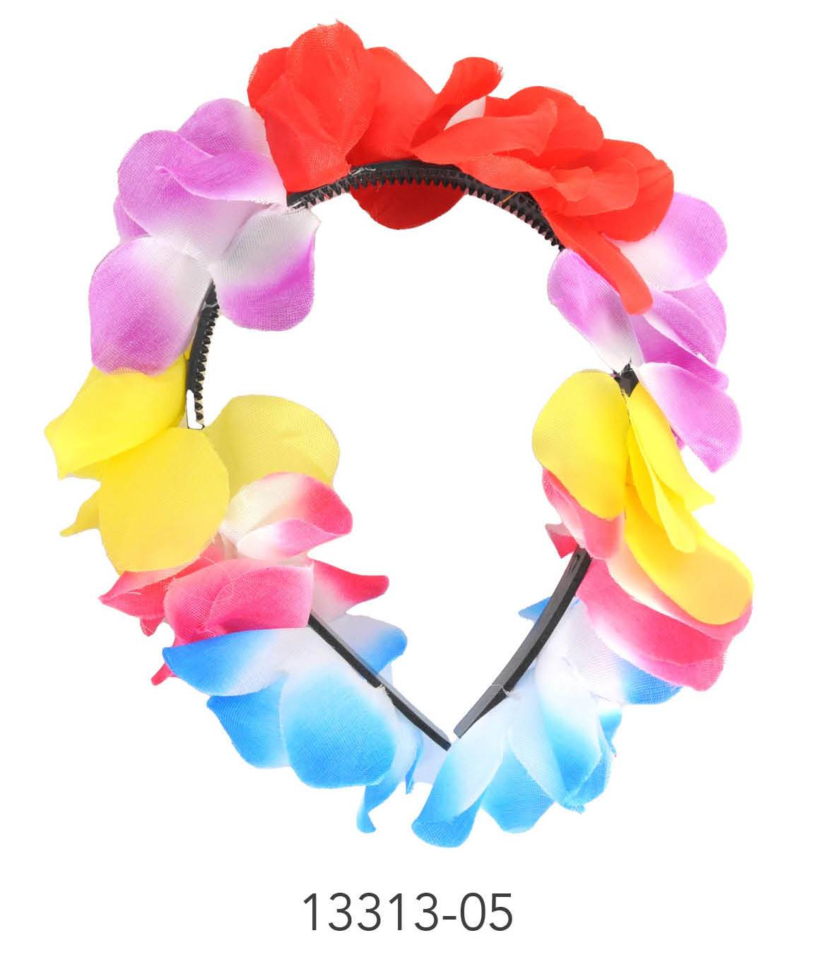 Hawaiian Flower Headband (Rainbow) image 0