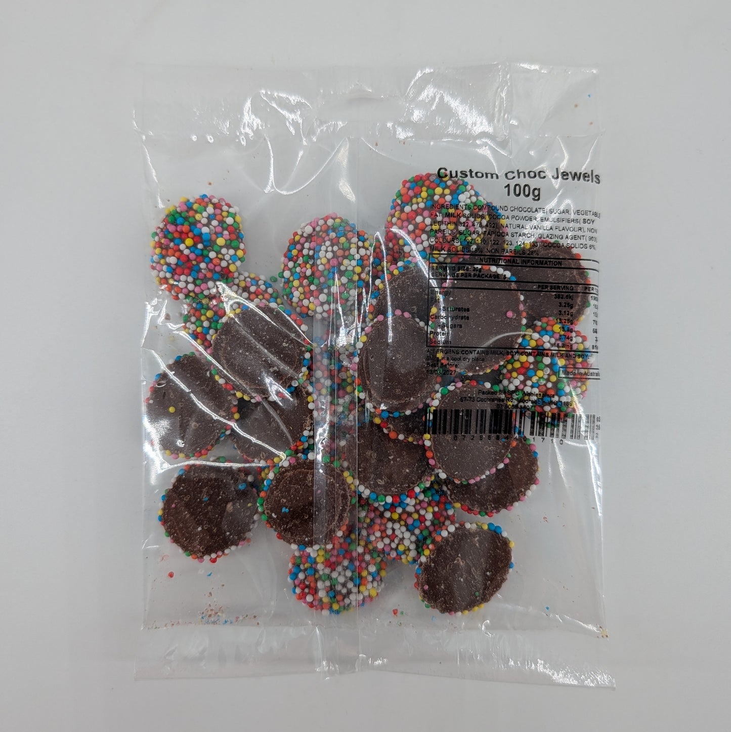 Custom Choc Jewels 110g