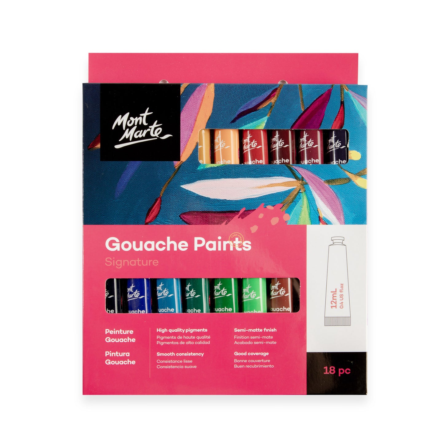 Gouache Paint Set 18pc x 12ml image 0
