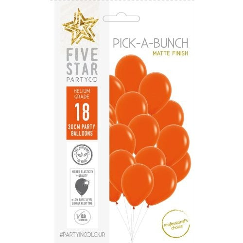 Sempertex 30cm Fashion Orange P18