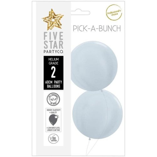 Sempertex 60cm Metallic White P2