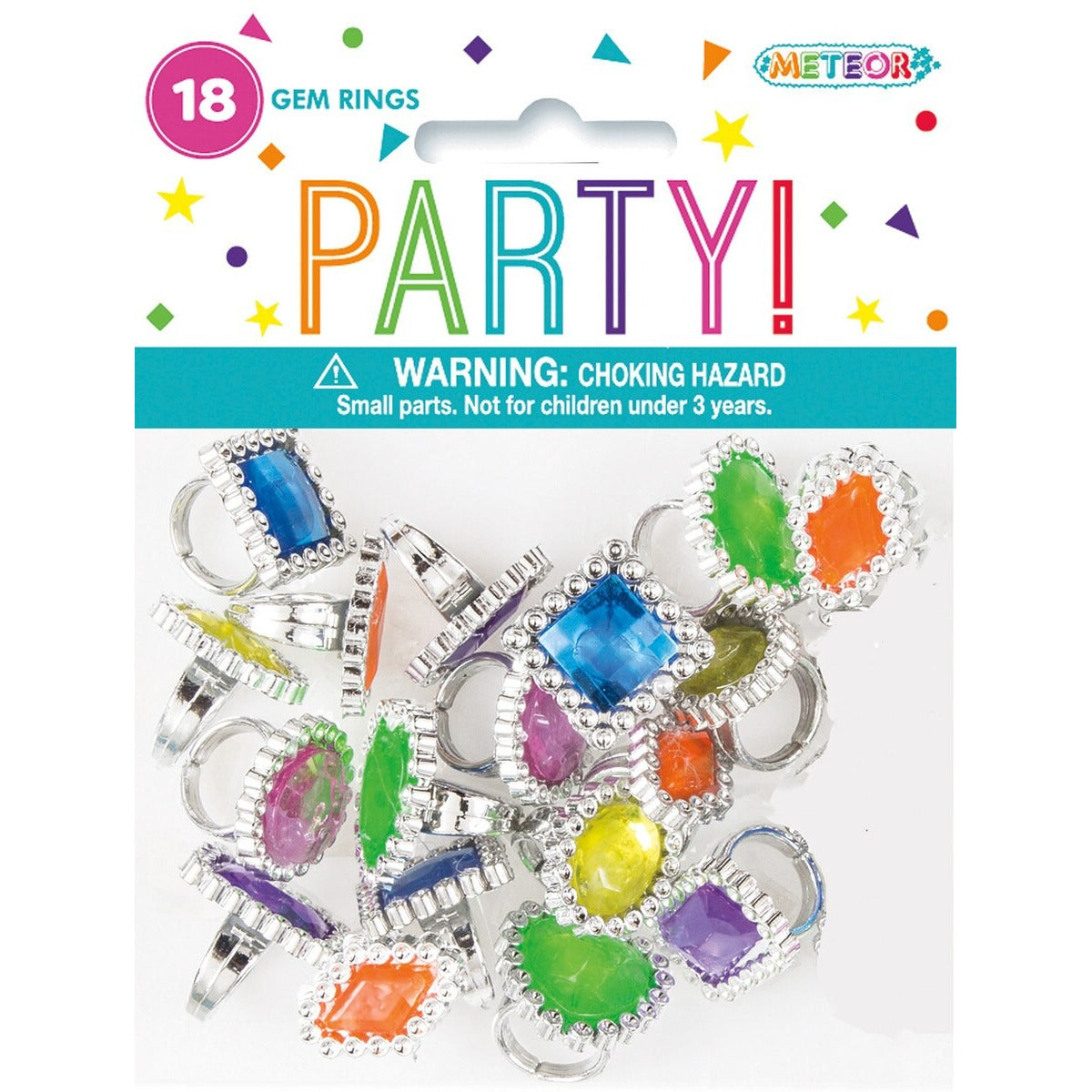 18 GEM RINGS image 0