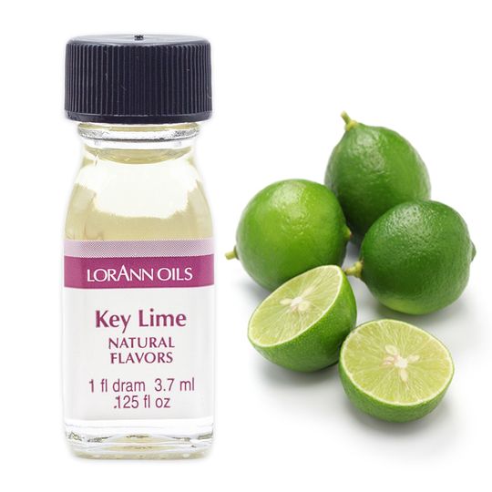 LorAnn Oils Key Lime Super Strength Flavour 1 Dram 3.7ml - GST FREE image 0