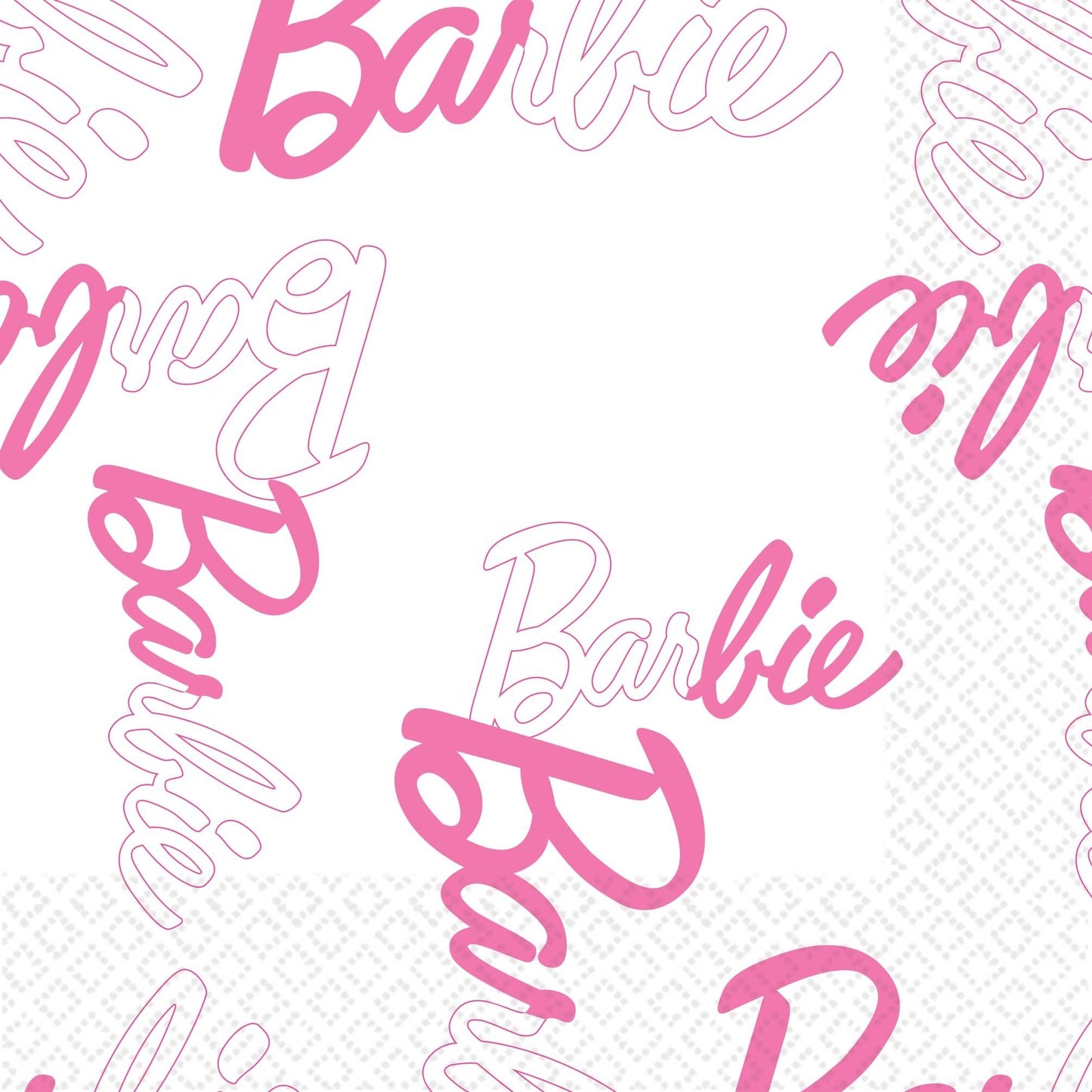 16 Barbie Lunch Napkins image 0