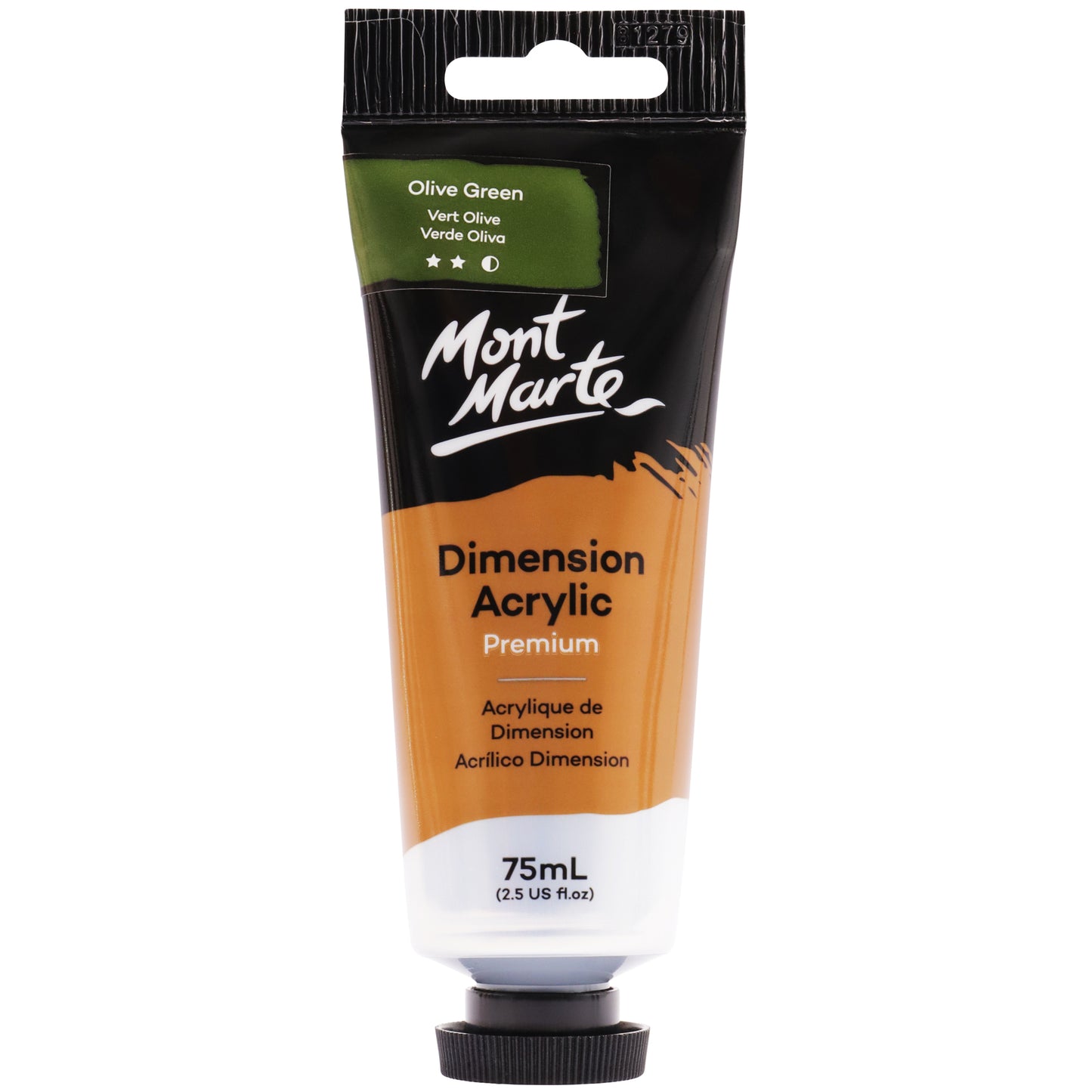 Dimension Acrylic 75mls - Olive Green image 0