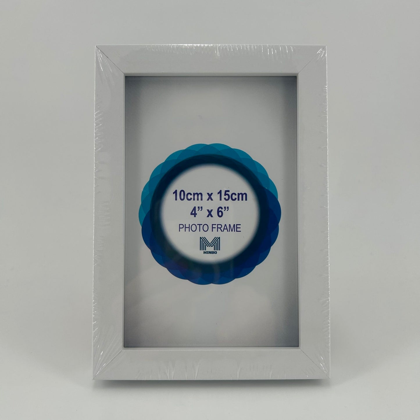 Super 4x6 Inch White Photo Frame image 0