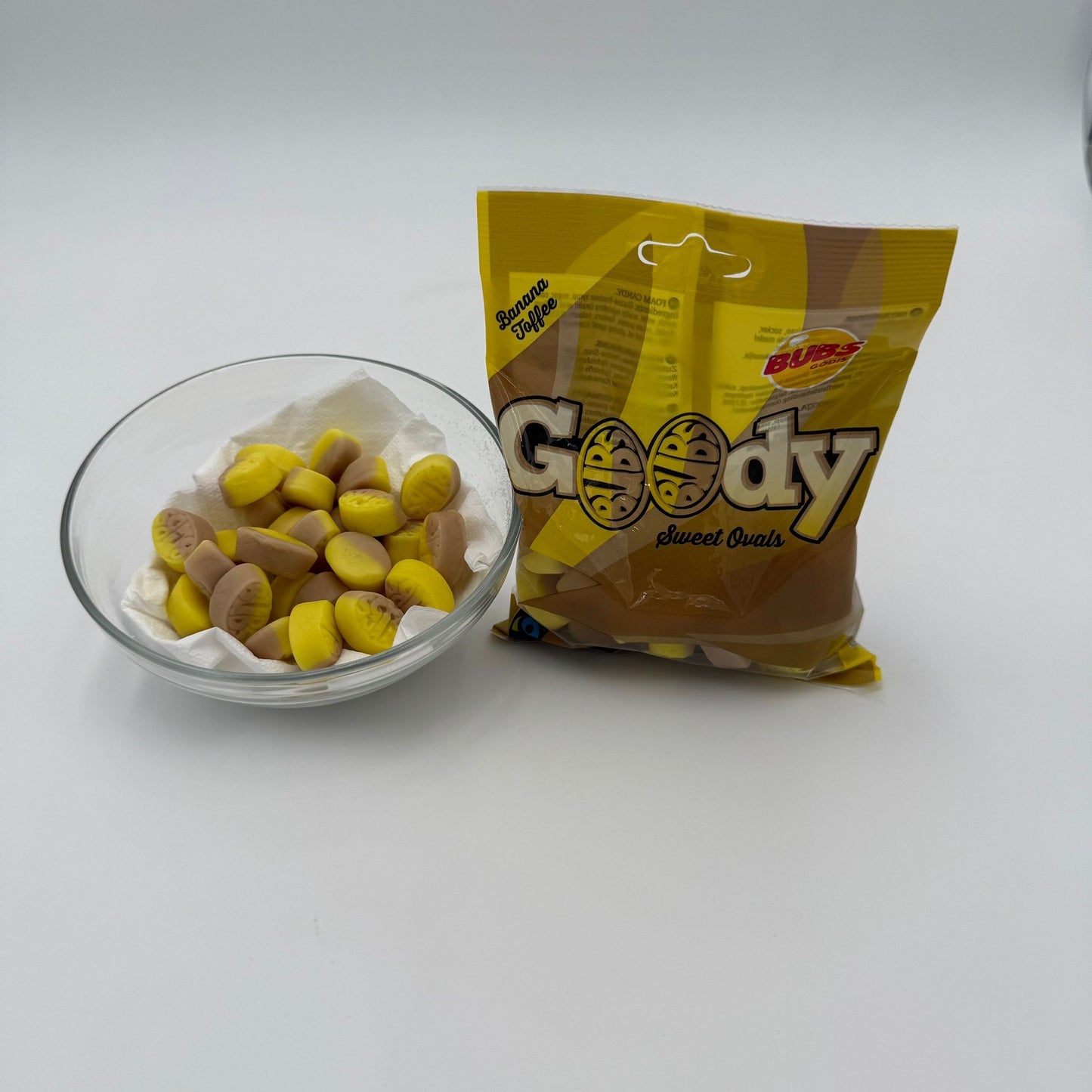 Swedish Candy - Bubs Goody Banana/Toffee 90g image 0
