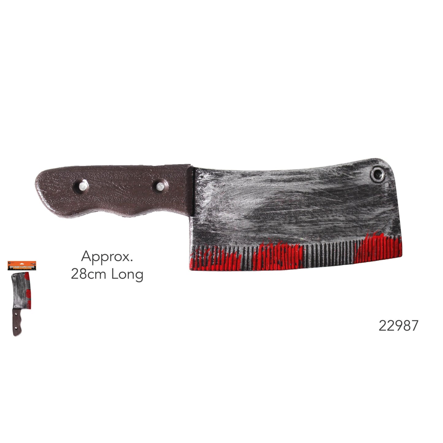 Halloween Gory Bloody Cleaver image 0
