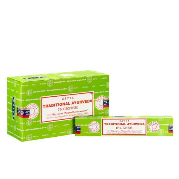 Satya Traditional Ayurveda Perfumed Agarbatti 15g image 0