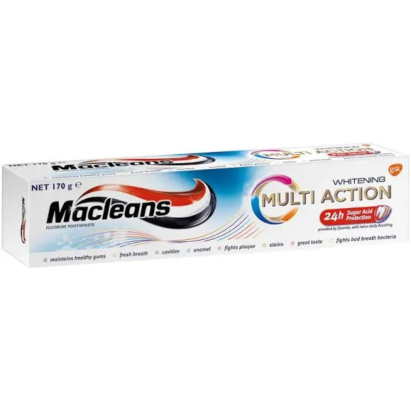MACLEANS 170g TOOTHPASTE WHITENING MULTI ACTION