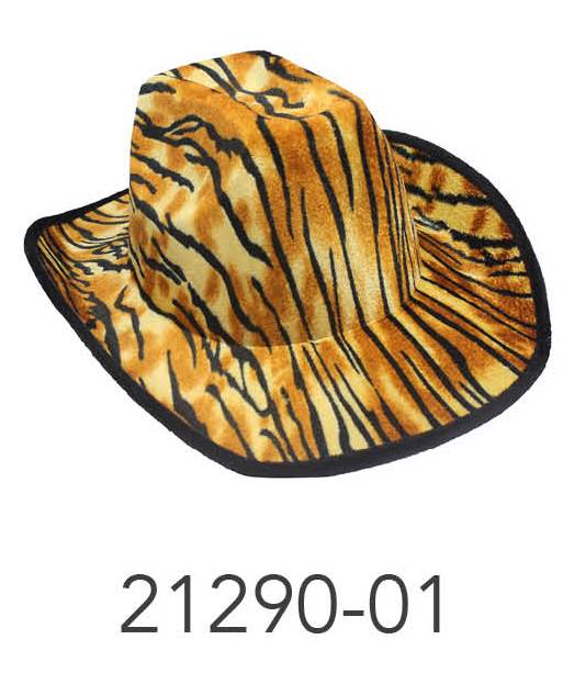 Cowboy Hat with Pattern (Tiger) image 0