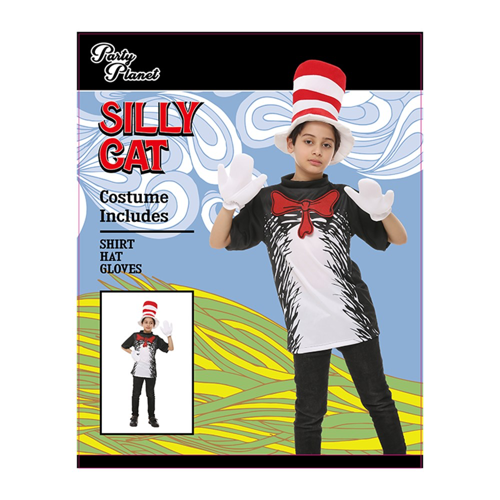 Boys Dr. Seuss Kids Costume Large (H: 128cm W: 56cm) image 0