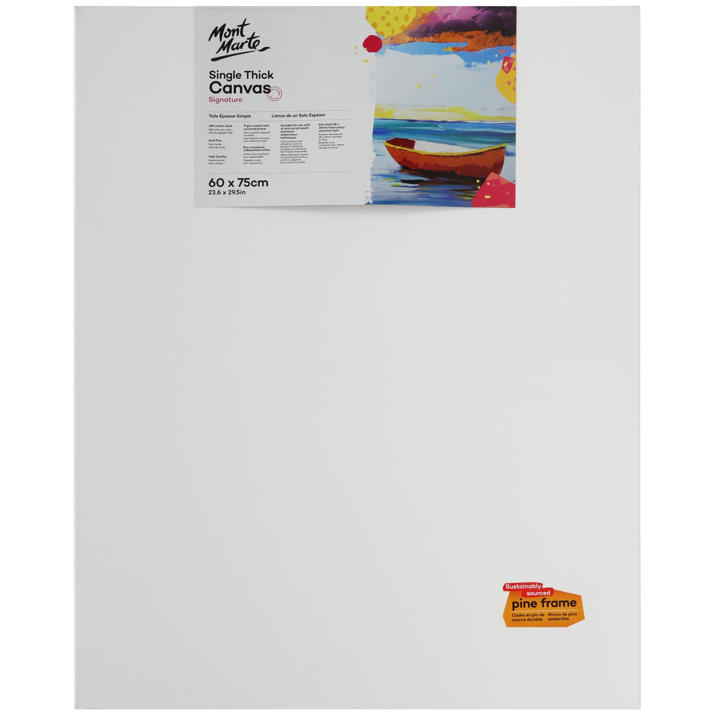 Signature Canvas Pine Frame S.T. 60x75cm image 0