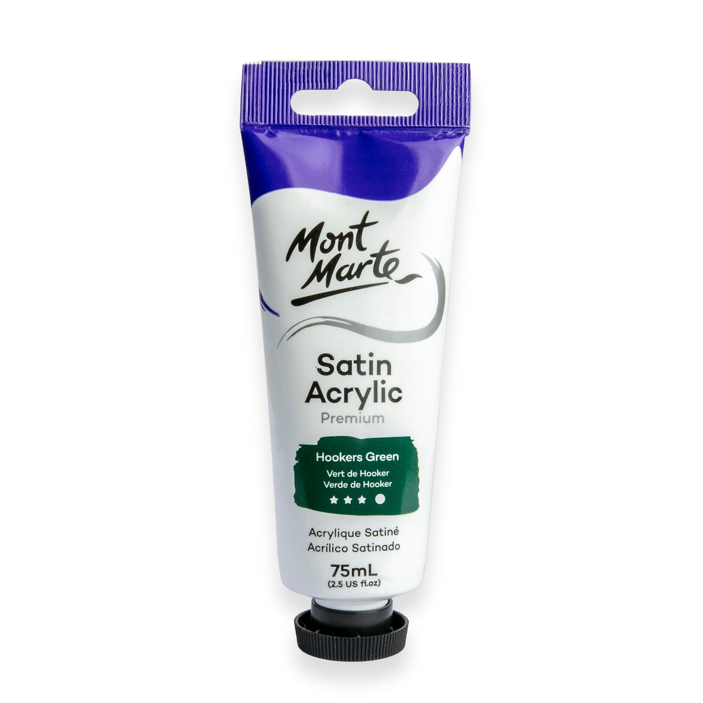 Satin Acrylic 75ml - Hookers Green image 0