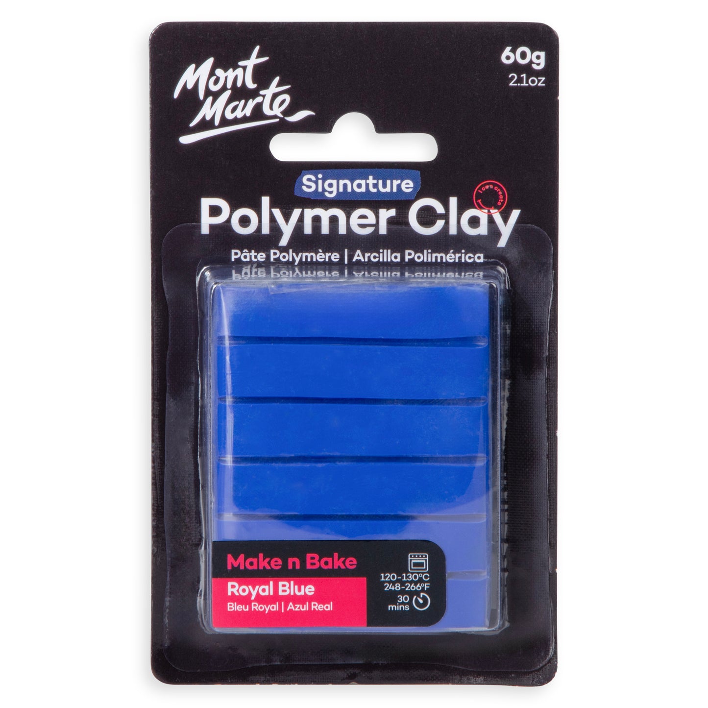 Make n Bake Polymer Clay 60g - Royal Blue image 0