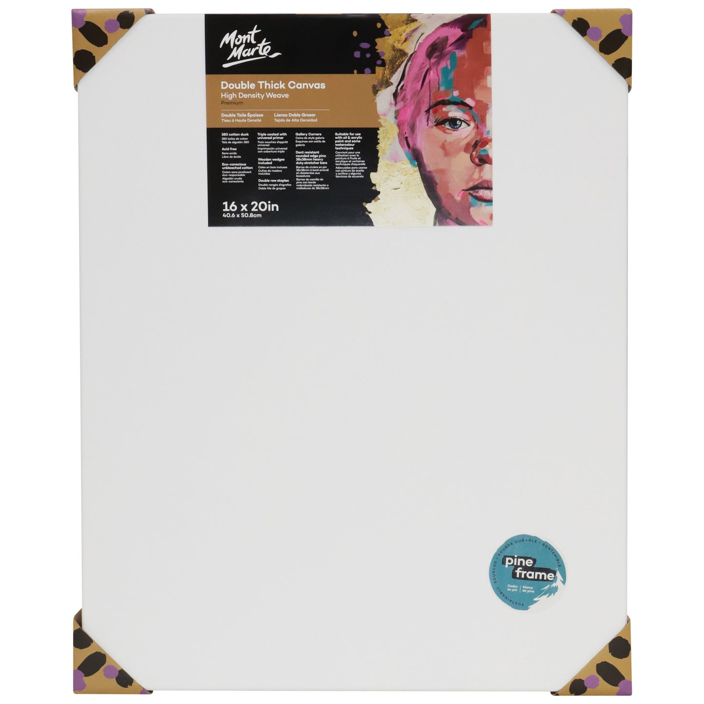 Premium Canvas Pine Frame DT 40.6x50.8cm image 0