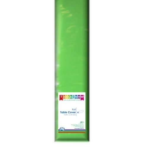 Lime Tablecover Roll Plastic 1.2m x 30m 1 Roll image 0