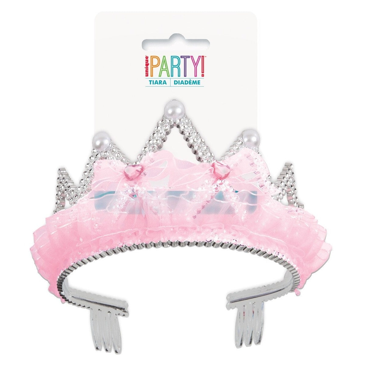 Pink Bows And Ribbon Tiara