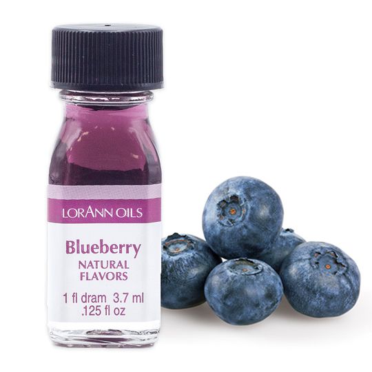 LorAnn Oils Blueberry Natural Super Strength Flavour 1 Dram 3.7ml - GST FREE image 0