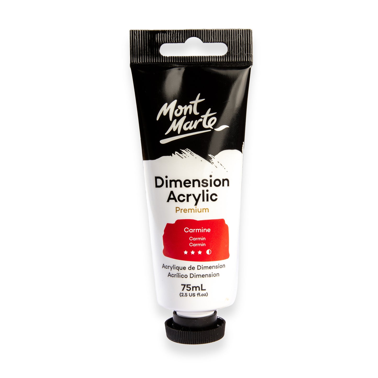 Dimension Acrylic 75mls - Carmine image 0