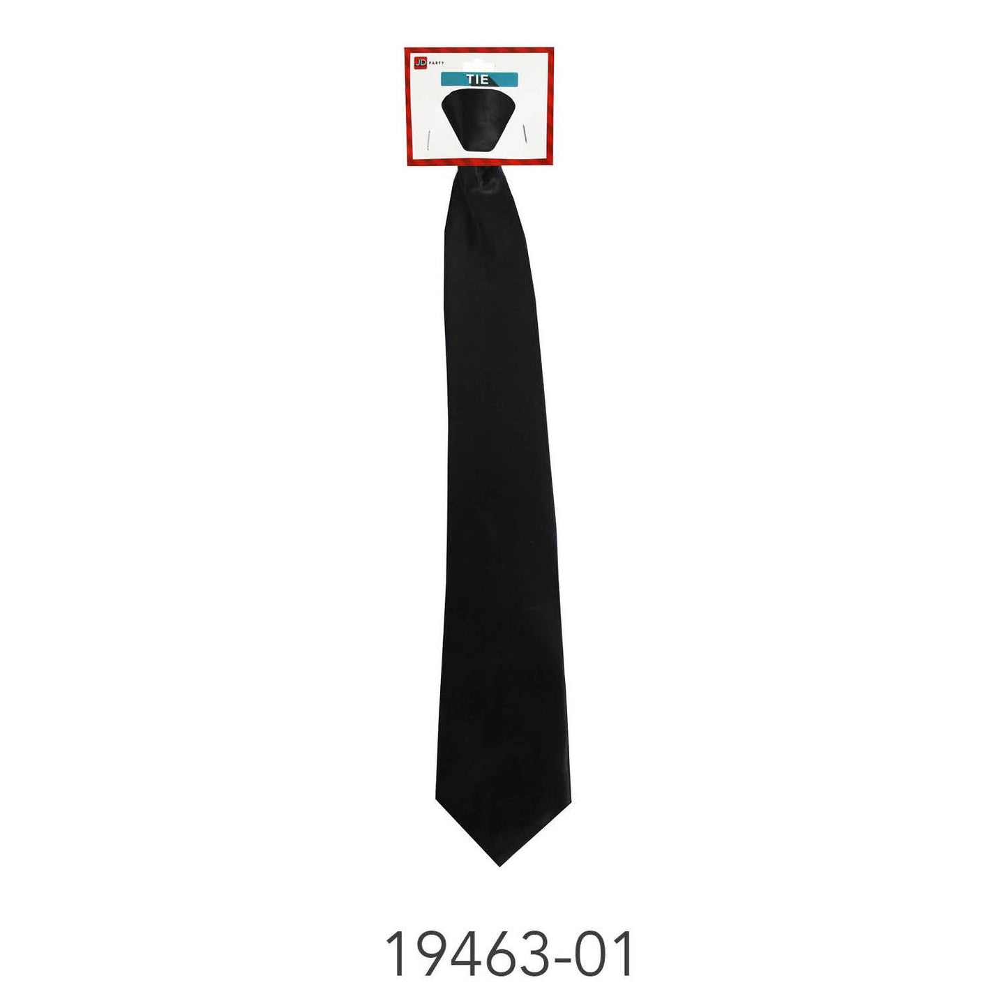 Tie (Plain)(Black) image 0