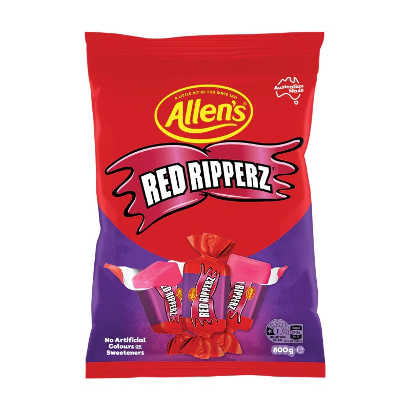 Allens Red Ripperz 800g image 0