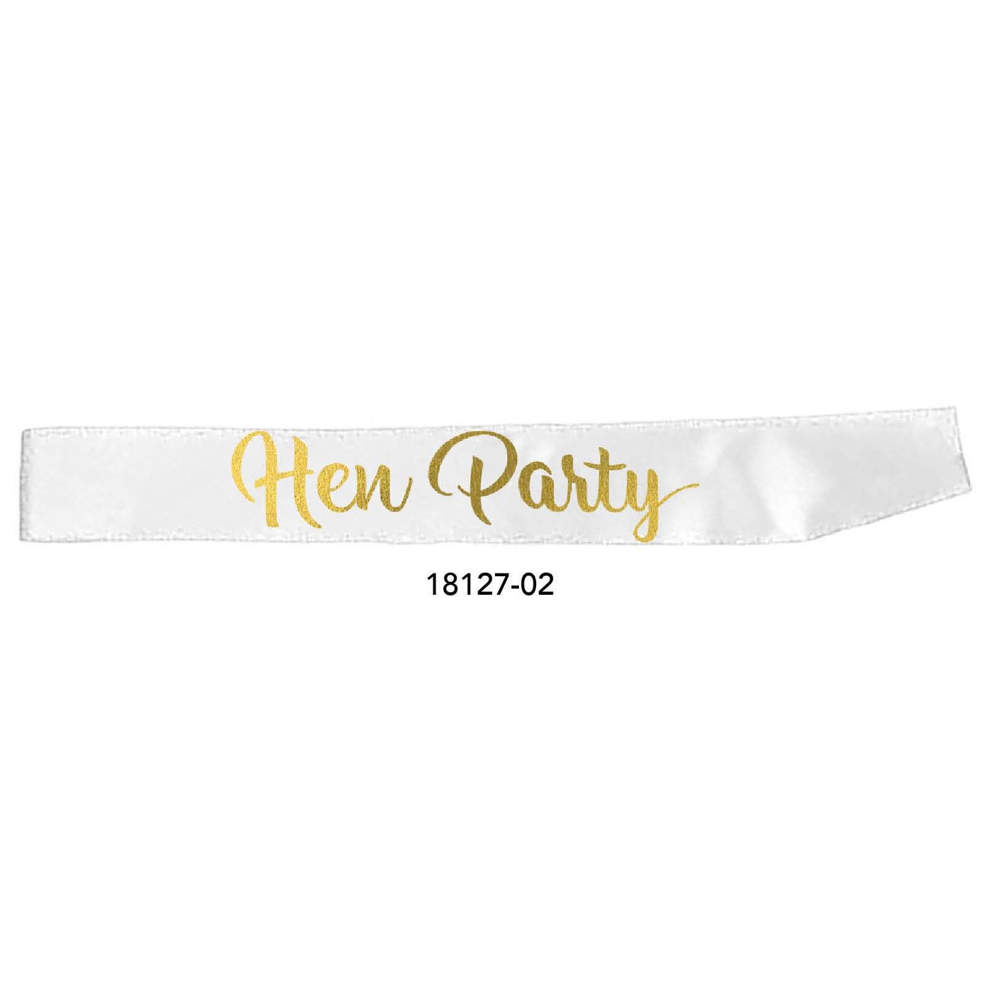 Party Sash(Hens Party) (White) image 0
