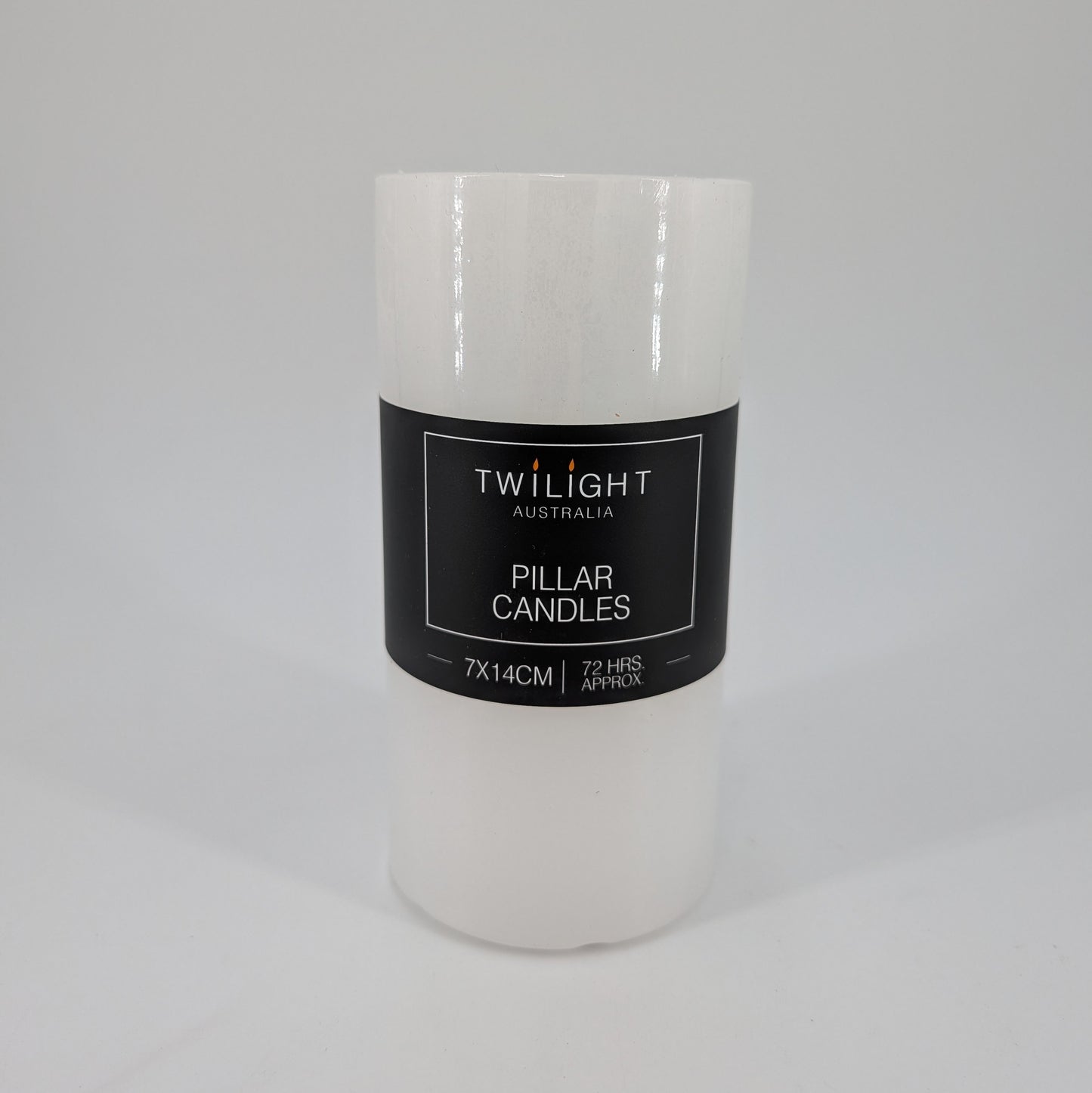 Pillar Candle 7x14cm - White
