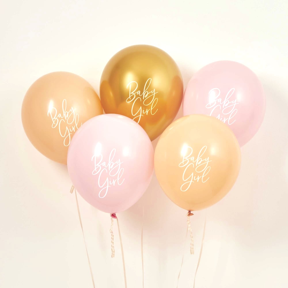Baby Shower Pink Bln Bundle