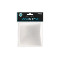 120mm x 120mm Cookie Bags - 100Pack Iconic Cake Art