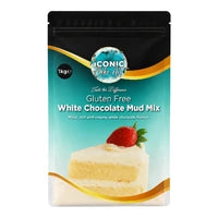 1kg Gluten Free White Chocolate Mud Mix Iconic Cake Art**