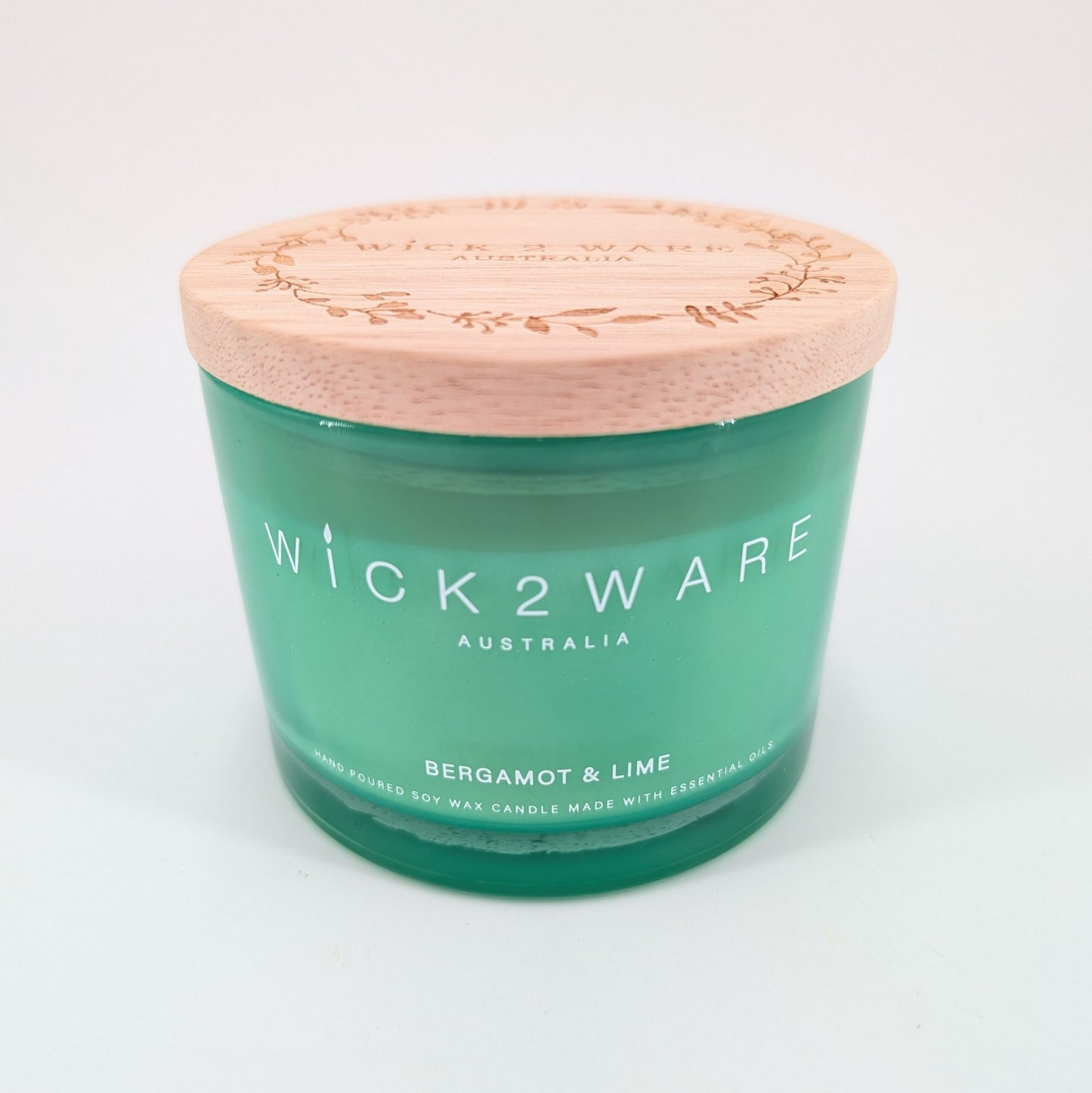 Soy Candle Jar 340g - Bergamot & Lime