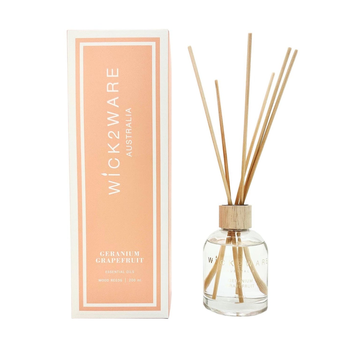 Diffuser 200ml - Geranium Grapefruit