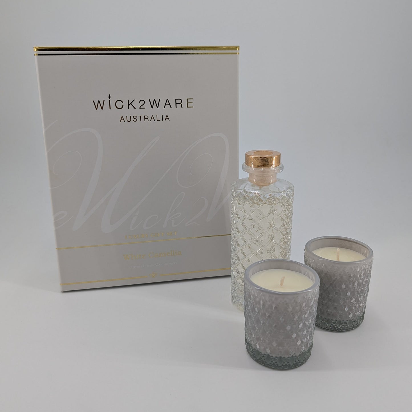 Candle/Diffuser Luxury Gift Set - White Camellia