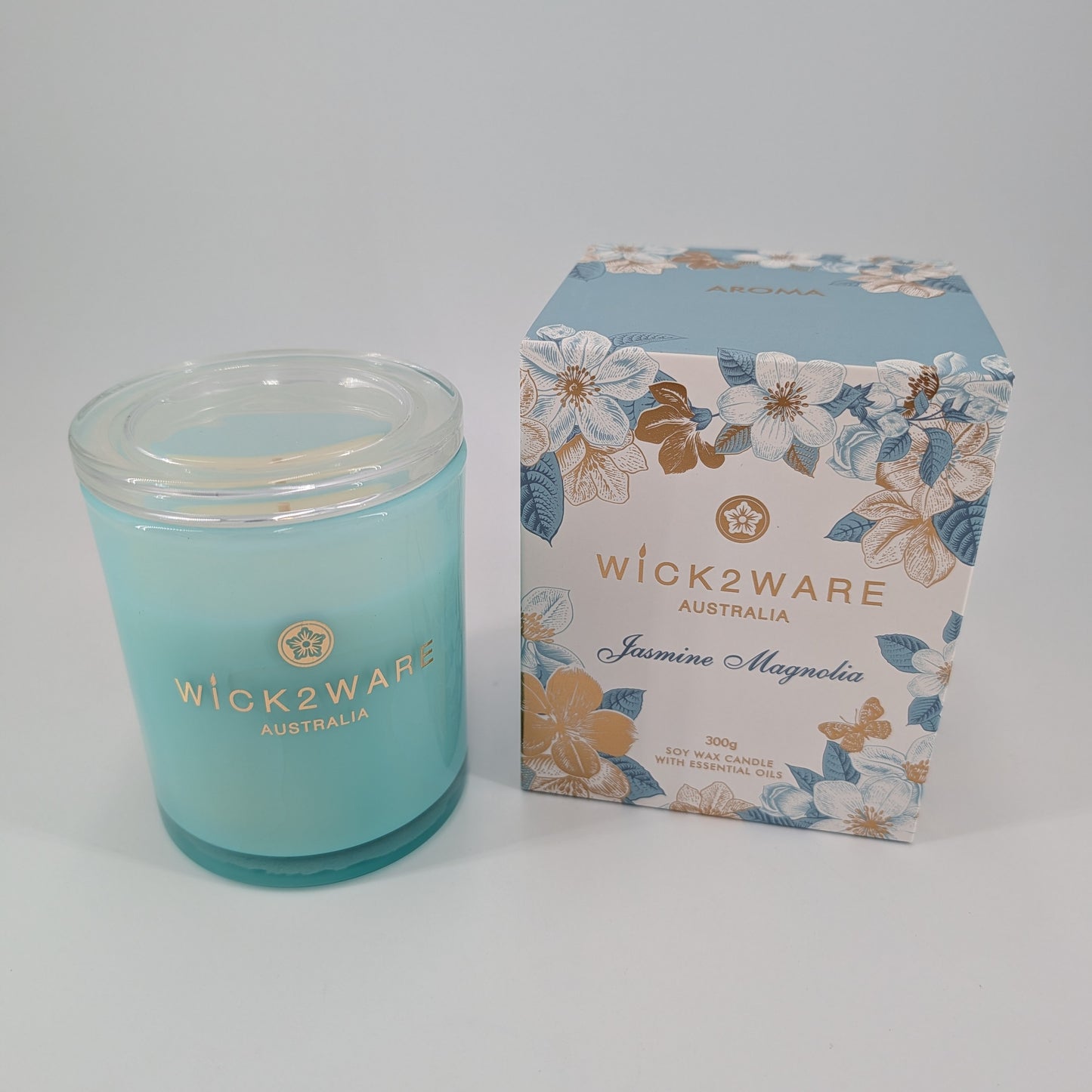 Soy Candle Jar 300g - Jasmine Magnolia