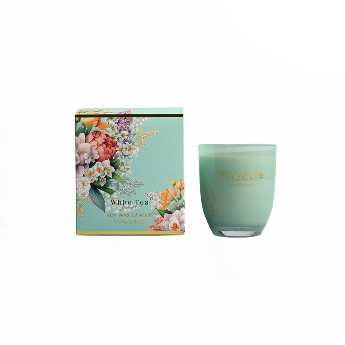 Soy Candle Jar 150g - White Tea