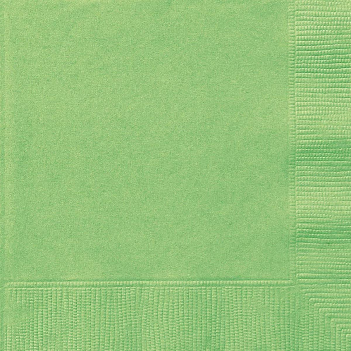 Lime Green 20pk Lunch Napkins