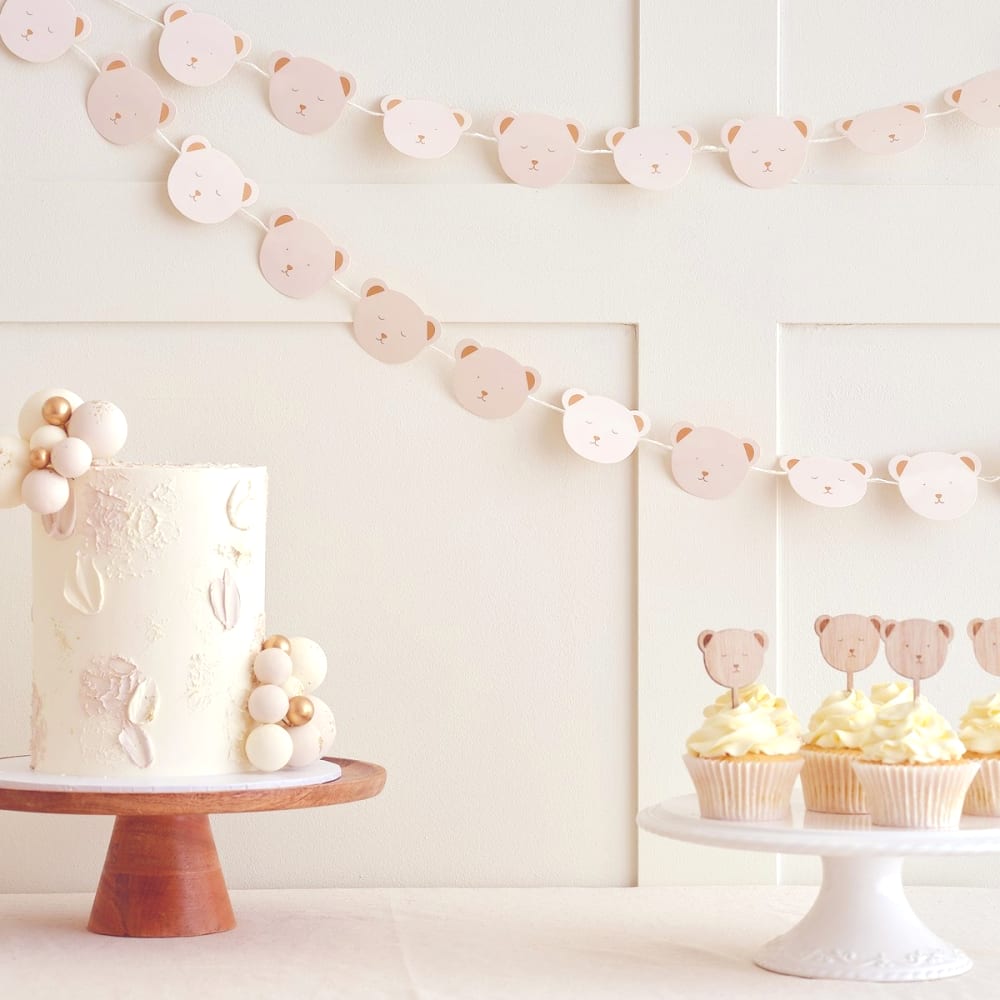 Teddy Bear Bunting Paper