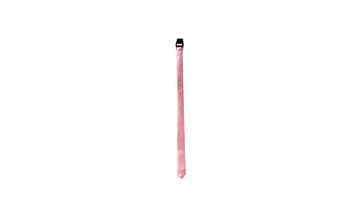 Long Slim Tie (Pink)