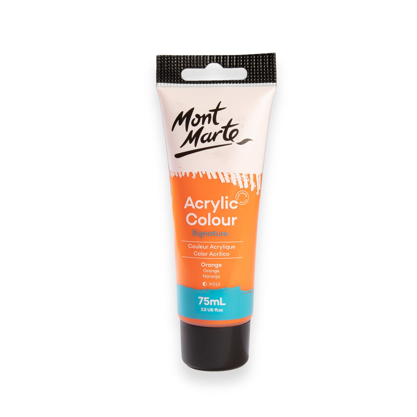 Acrylic Colour Paint 75ml - Orange image 0