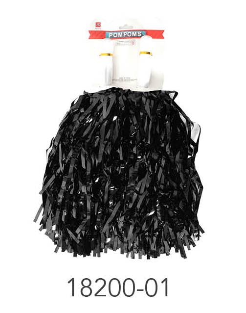 Metallic Pom Pom (Black) image 0