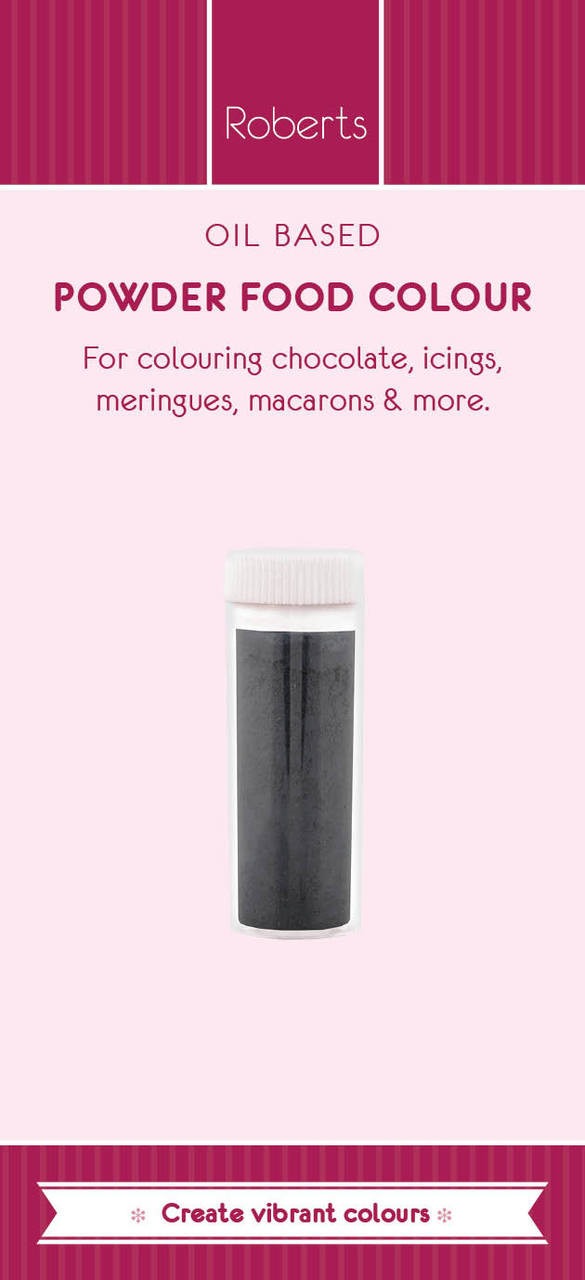 Oil Based Powder Dye - Black 1gm Phial image 0
