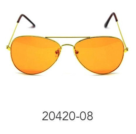 Party Glasses Aviator (Orange) image 0