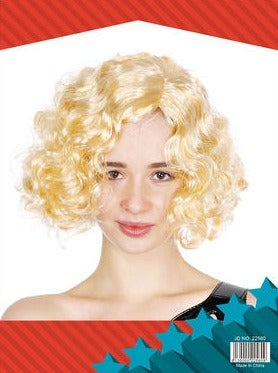 1920's Curly Bob Wig Blonde image 0