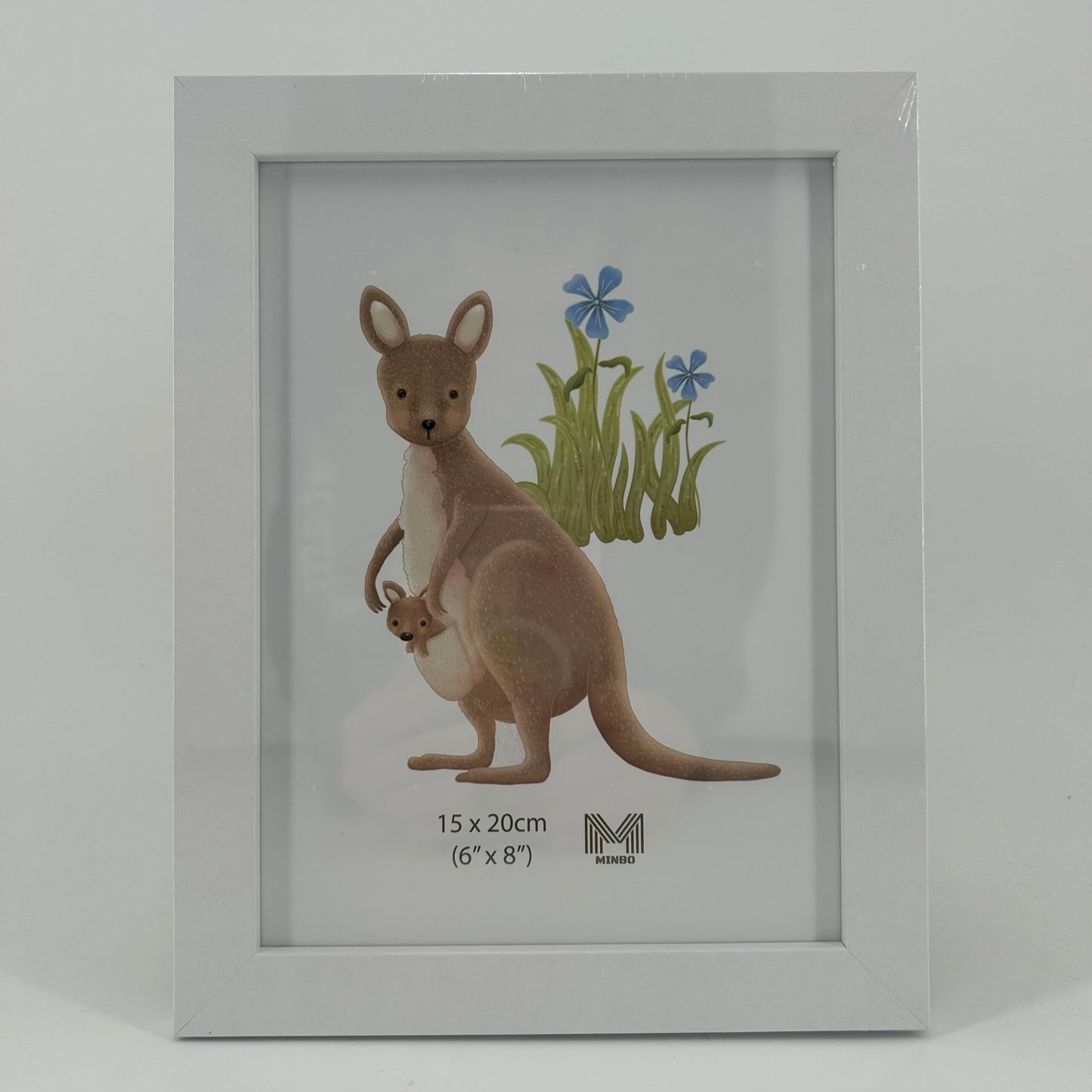 6x8 Inch White Photo Frame image 0