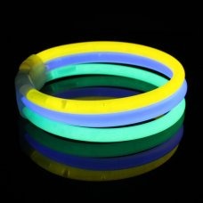 Tricolour Glow Bracelets 8" 1pc image 0