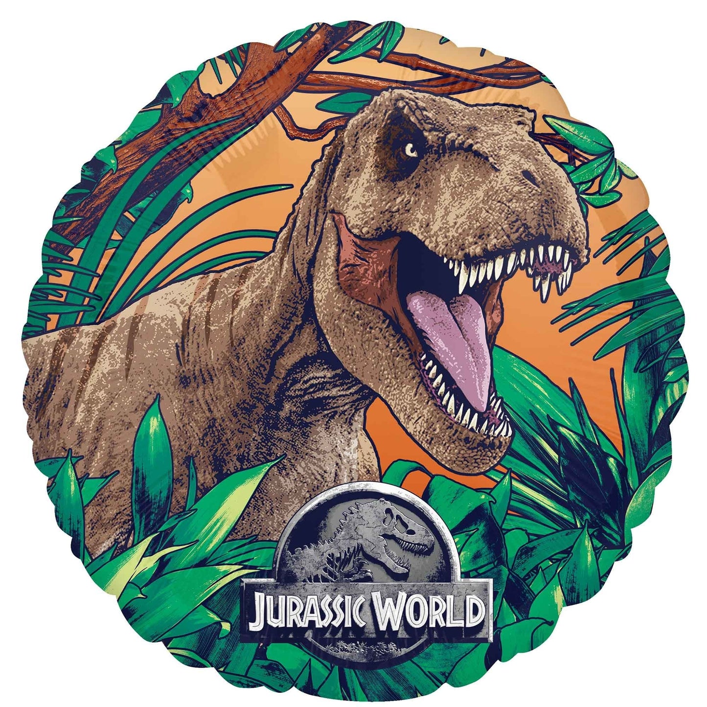 Jurassic World Dominion 18" Foil Balloon *Excludes Helium image 0